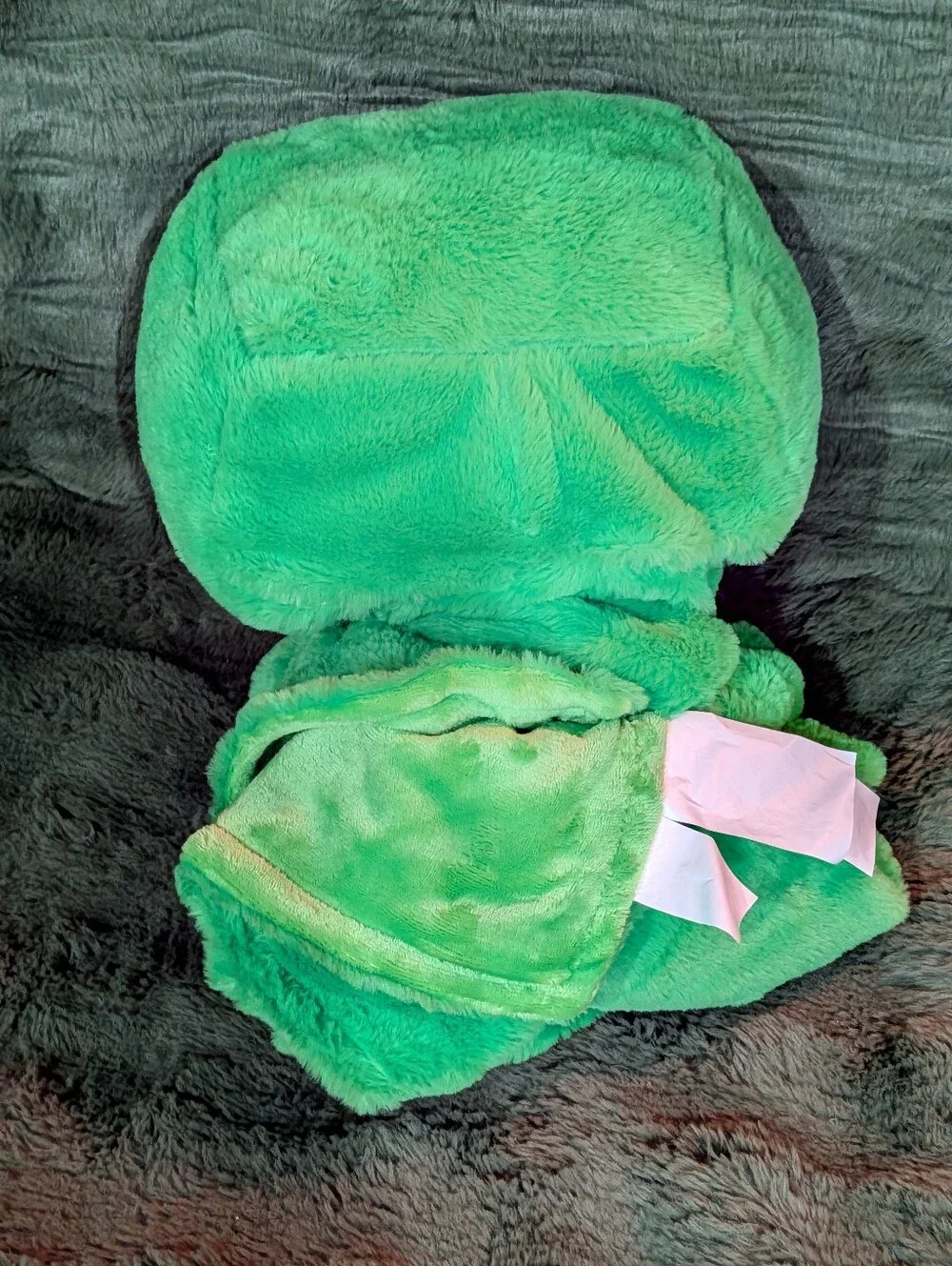 New Mojang Minecraft Creeper Hooded Plush Fleece Blanket 30